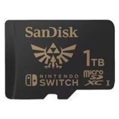 Sandisk Nintendo Switch Card (1000 GB, microSDXC, U3, UHS-I), Speicherkarte, Schwarz
