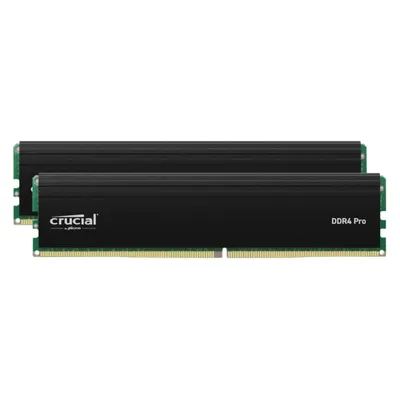 Crucial Pro (2 x 16GB, 3200 MHz), RAM, Schwarz