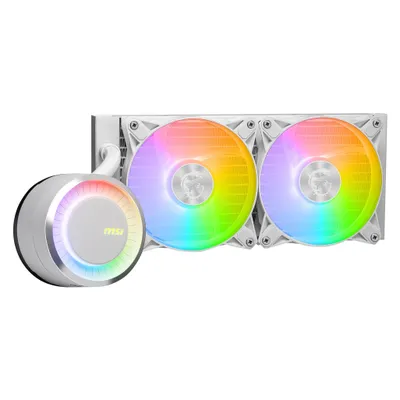 MSI Mag Coreliquid E240 White, CPU Wasserkühler, Weiss