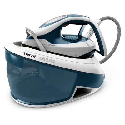 Tefal Express Power SV8111, Bügeleisen, Blau, Weiss