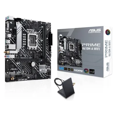 ASUS PRIME H610M-A WIFI (LGA 1700, Intel H610, mATX), Mainboard