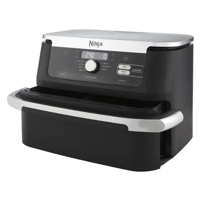 Ninja Foodi FlexDrawer AF500, Fritteuse, Schwarz