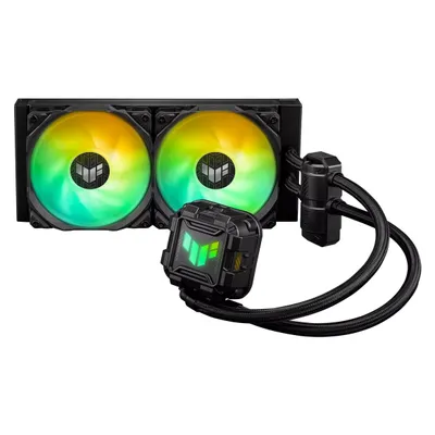 ASUS TUF GAMING LC II 240 ARGB, CPU Wasserkühler, Mehrfarbig, Schwarz
