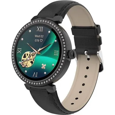 Denver SWC-342B schwarz (43 mm, ohne SIM), Smartwatch