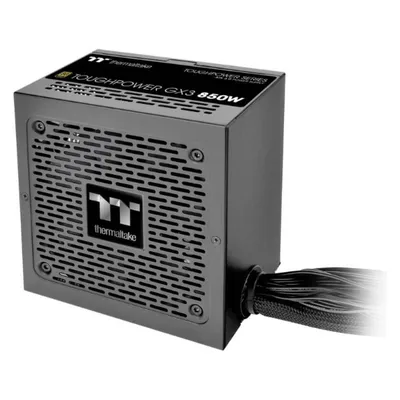 Thermaltake TT Toughpower GX3 0850W (schwarz, 5x PCIe, Kabel-Management, 850 Watt) (850 W), PC Netzteil, Schwarz