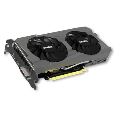 Inno3D GeForce RTX 3050 Twin 2X OC (8 GB, GDDR6), Grafikkarte, Schwarz