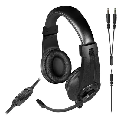Speedlink LEGATOS Stereo Gaming Headset - for PC/PS5/PS4/Xbox Series X/S/Switch/OLED/Lite, black (Kabelgebunden), Gaming Headset, Schwarz
