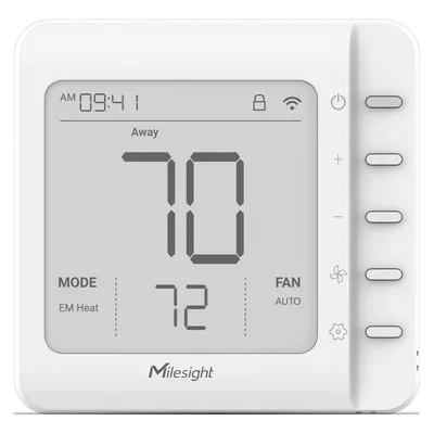 Milesight WT201, Thermostat, Weiss