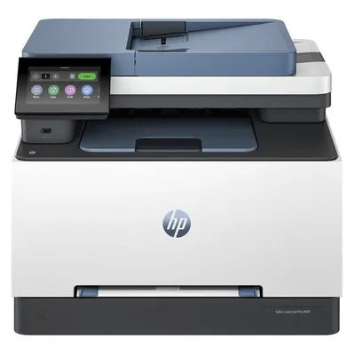 HP Color LaserJet Pro MFP 3302sdwg (Laser, Farbe), Drucker, Weiss, Blau