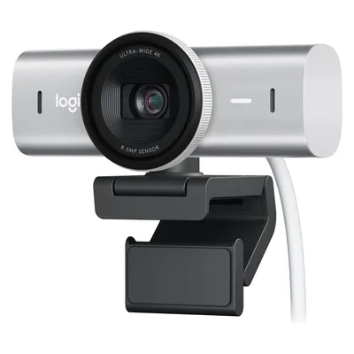 Logitech MX Brio 705 (8.50 Mpx), Webcam, Schwarz, Weiss, Grau