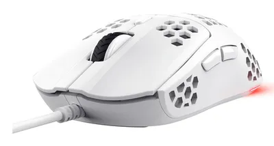 Trust Gxt928w Helox Lightweight (Kabelgebunden), Maus, Weiss
