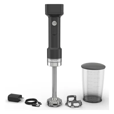 KitchenAid 5KHBRV71BM, Stabmixer, Schwarz