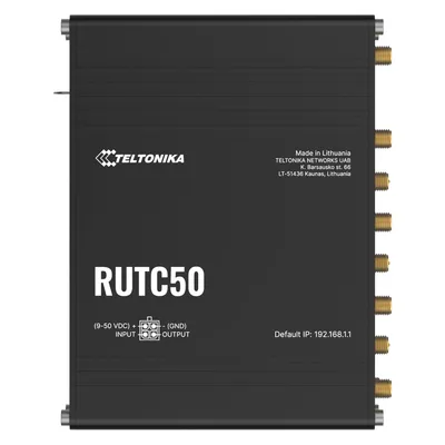 Teltonika RUTC50 (EU), Router, Schwarz
