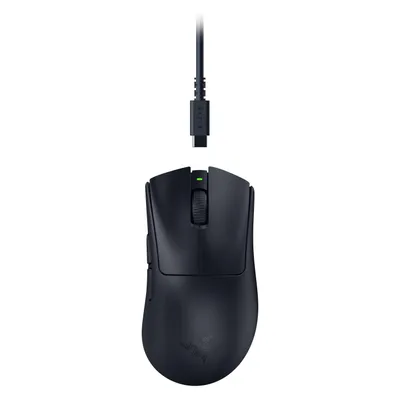 Razer DeathAdder V3 HyperSpeed (Kabelgebunden, Kabellos), Maus, Schwarz