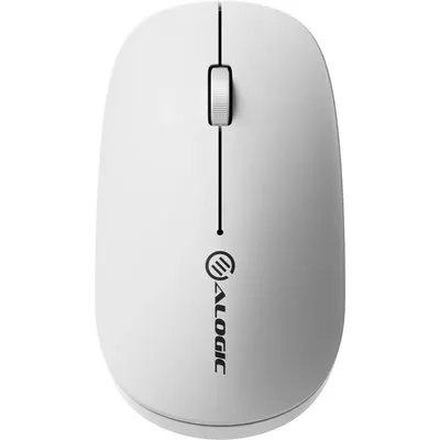 Alogic Echelon Bluetooth USB-C Recharg (Kabellos), Maus, Weiss