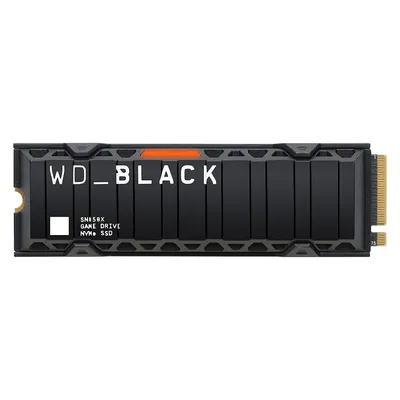 WD Black SN850X mit Heatsink powered by SANDISK (4000 GB, M.2 2280), SSD