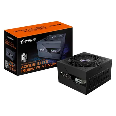 Gigabyte AORUS ELITE P1000W (1000 W), PC Netzteil, Schwarz