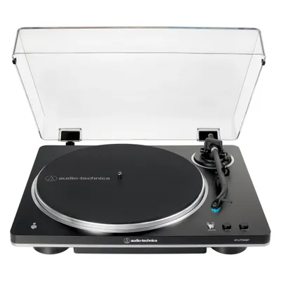 Audio-Technica AT-LP70XBTBS (Vollautomatisch), Plattenspieler, Schwarz, Silber
