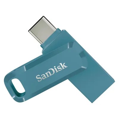 Sandisk Ultra Dual Drive Go (1000 GB, USB-A, USB-C), USB Stick, Blau, Türkis