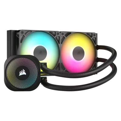 Corsair Nautilus 240 RS ARGB, CPU Wasserkühler, Schwarz