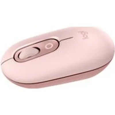 Logitech POP Mouse mit personalisierbarem Emoji (Kabellos), Maus, Rosa