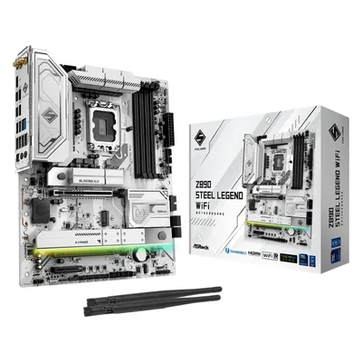 AsRock Z890 Steel Legend WiFi (LGA 1851, Intel Z890, ATX), Mainboard