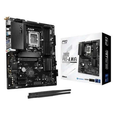 AsRock Z890 Pro-A WiFi (Socket S1, Intel Z890, ATX), Mainboard