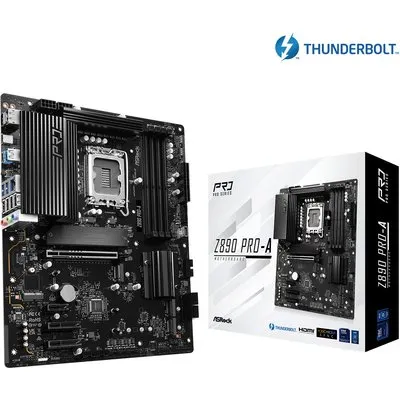 AsRock Z890 Pro-A (LGA 1851, Intel Z890, ATX), Mainboard