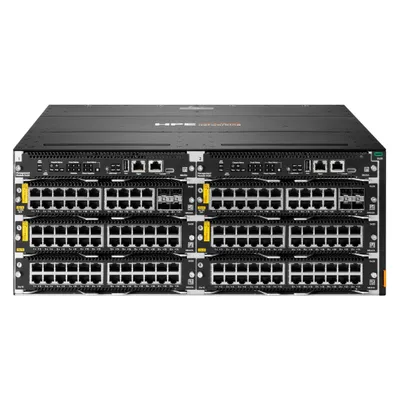 HPE Aruba Networking CX 5420 24p 10M/100M/1G Class4 PoE Module (24 Ports), Netzwerk Switch, Silber, Schwarz