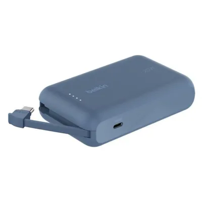 Belkin BoostCharge (10000 mAh, 20 W, 37 Wh), Powerbank, Blau