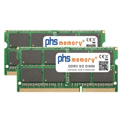 PHS-memory RAM passend für Apple MacBook Pro Core i5 2.5GHz 13-Zoll (Mid 2012) (2 x 8GB), RAM Modellspezifisch