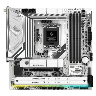 AsRock B860M Steel Legend WiFi DDR5 Intel S retail (LGA 1851, Intel B860, mATX), Mainboard