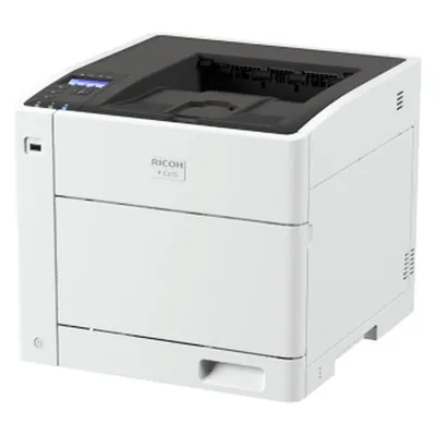 Ricoh P C375 (Laser, Farbe), Drucker, Schwarz, Weiss