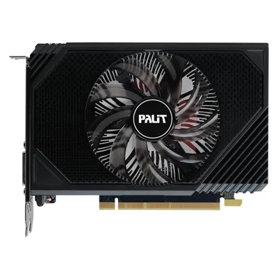 Palit 3050 6GB STORMX (6 GB, GDDR6), Grafikkarte, Schwarz