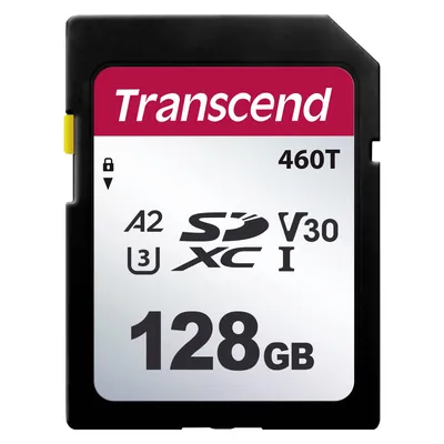 Transcend TS128GSDC460T-VS1 SD-Karte Retail 128 GB (128 GB, SDXC), Speicherkarte
