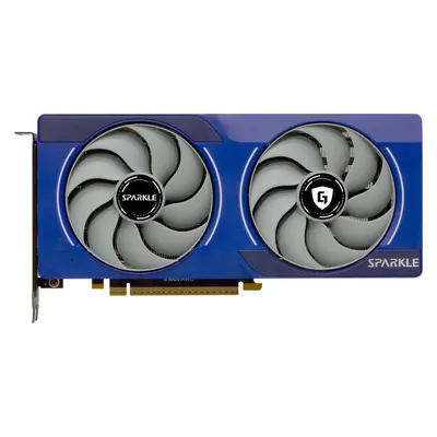 Sparkle Arc B580 Guardian (12 GB, GDDR6), Grafikkarte, Blau, Schwarz, Silber