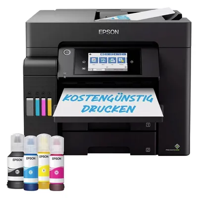 Epson EcoTank ET-5805 (Tintentank, Farbe), Drucker, Schwarz