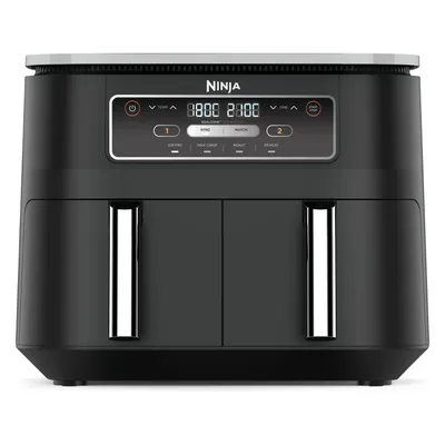 Ninja NIA AF200EU Heissluftfrit.D. Z., Fritteuse, Schwarz