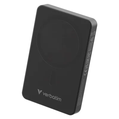 Verbatim Charge 'n' Go Essentials (10000 mAh, 20 W, 37 Wh), Powerbank, Schwarz