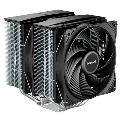 be quiet! Pure Rock PRO 3 (155 mm), CPU Kühler, Schwarz, Silber