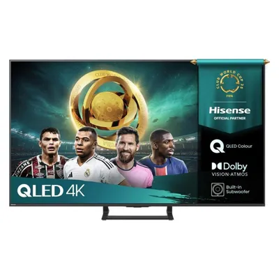 Hisense 55A7Q (55", QLED, 4K, EU), TV, Schwarz