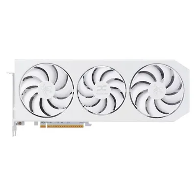 Powercolor Hellhound Spectral White Radeon RX 9070 XT (16 GB, GDDR6), Grafikkarte, Weiss