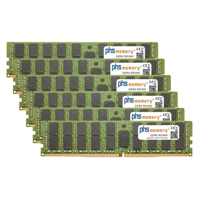 PHS-memory RAM passend für Apple MacPro 24-Core 2,7GHz (2019) (6 x 64GB), RAM Modellspezifisch