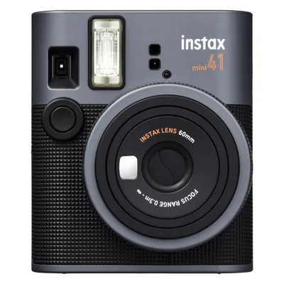 Fujifilm Instax Mini 41, Sofortbildkamera, Schwarz