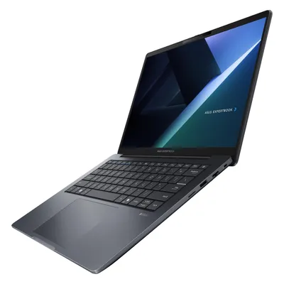 ASUS ExpertBook B3 (14", 512 GB, 16 GB, DE, Intel Core Ultra 7 155H), Notebook, Schwarz, Grau