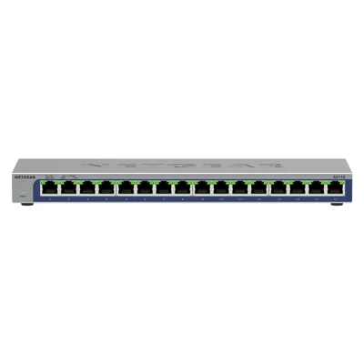 Netgear GS116v3 (16 Ports), Netzwerk Switch, Grau