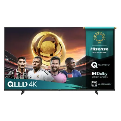 Hisense 43E77Q (43", QLED, UHD, DE), TV, Schwarz