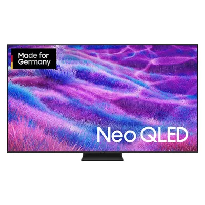 Samsung GQ50QN80FAU (50", QN80F, NeoQLED, 4K), TV, Grau, Silber