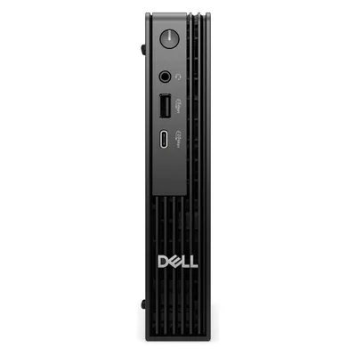 Dell Pro Micro QCM1250 (512 GB, 8 GB, Intel Core Ultra 5 235T), PC, Schwarz
