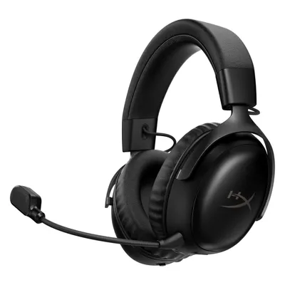 HP HyperX Cloud III S Wireless (Kabellos), Gaming Headset, Schwarz